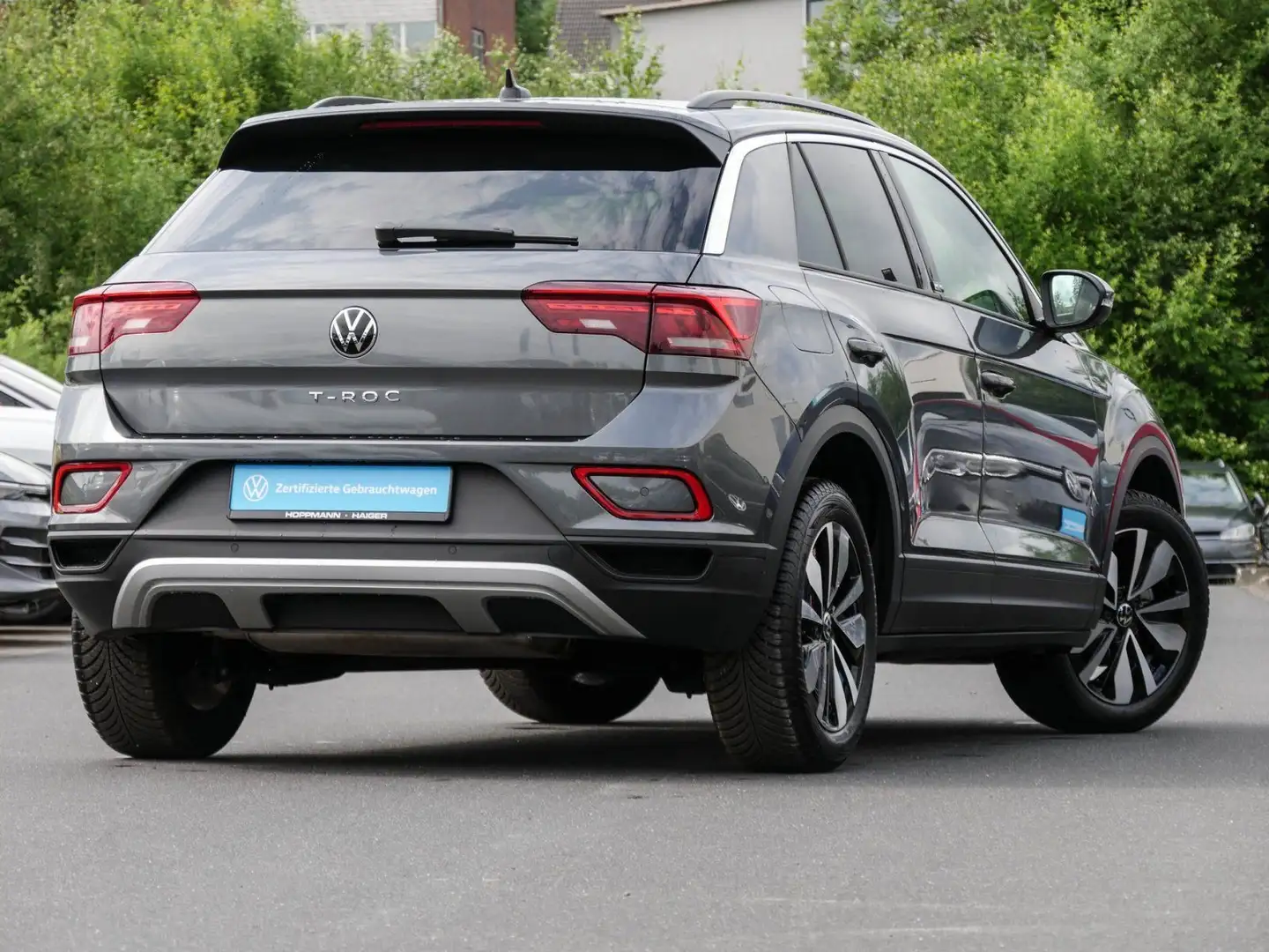 Volkswagen T-Roc MOVE 1.0 TSI mit Anschlussgarantie AHK Nav Gris - 2