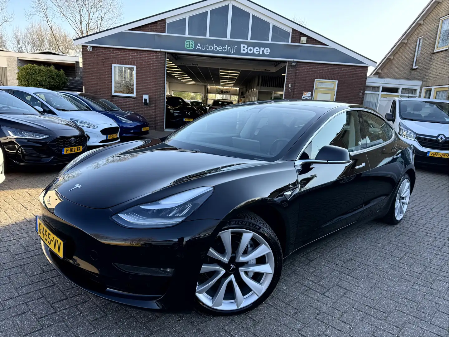 Tesla Model 3 Long Range AWD Panoramadak, 19''Lmv, Camera Zwart - 1