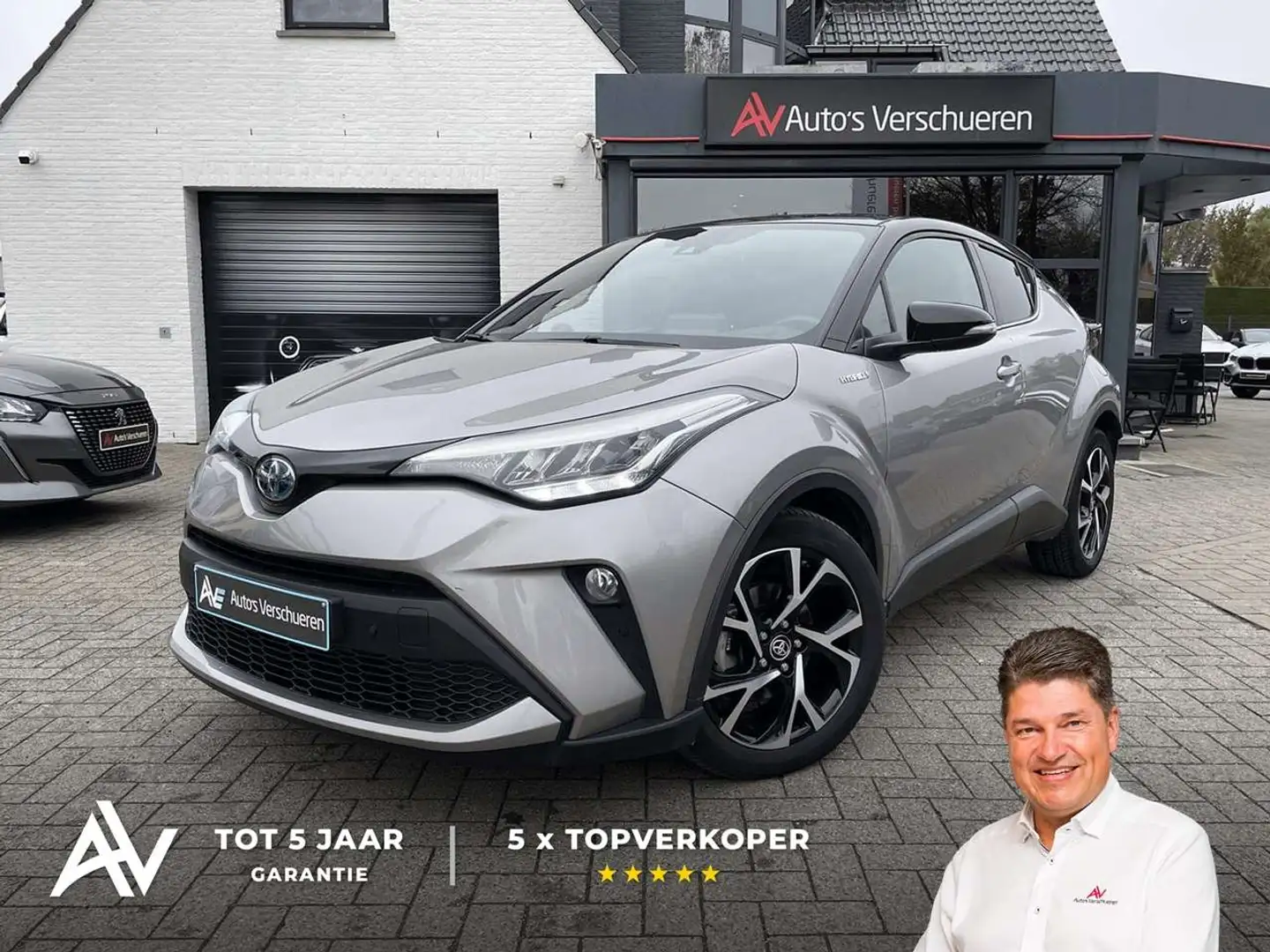 Toyota C-HR 1.8 Hybrid CVT * Adaptive Cruise  Camera  Navi Gris - 1