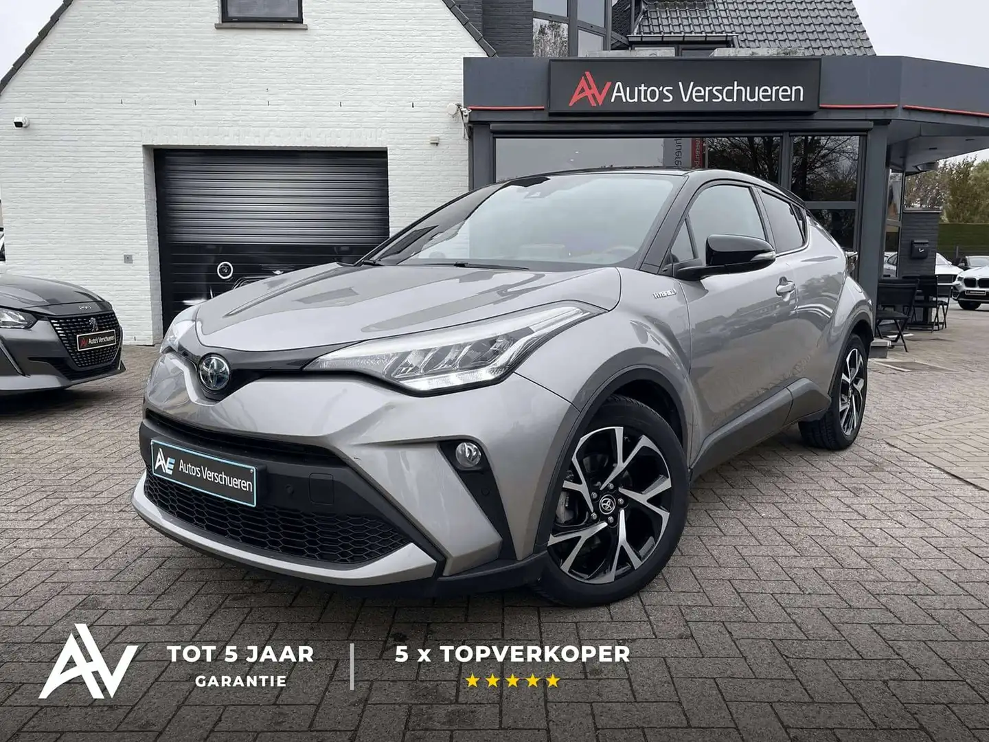 Toyota C-HR 1.8 Hybrid CVT * Adaptive Cruise  Camera  Navi Gris - 2