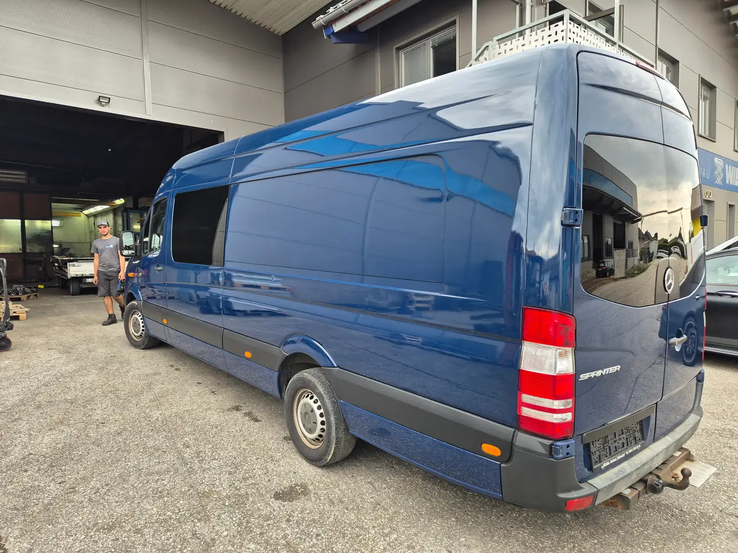 Mercedes-Benz Sprinter Sprinter 316 CDI 3,5 t / 4.325 mm  HOCH/LANG Blau - 2
