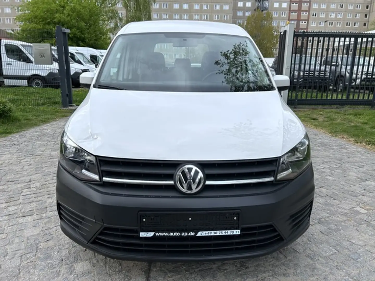 Volkswagen Caddy PKW 1.0TSI 1HAND*Klima* Bianco - 2