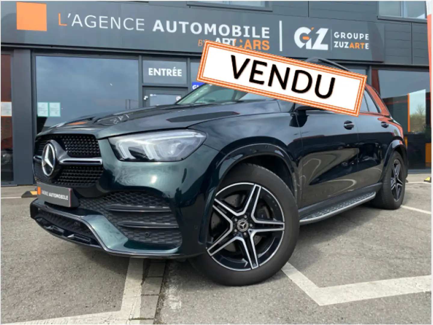 Mercedes-Benz GLE 400 D 4MATIC AMG Line zelena - 2