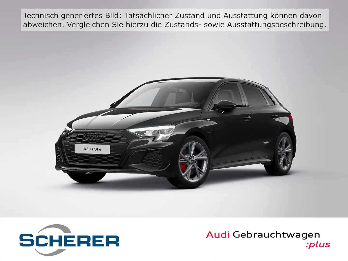 Audi A3 S line 45 TFSI e 180(245) kW(PS) S Schwarz - 1