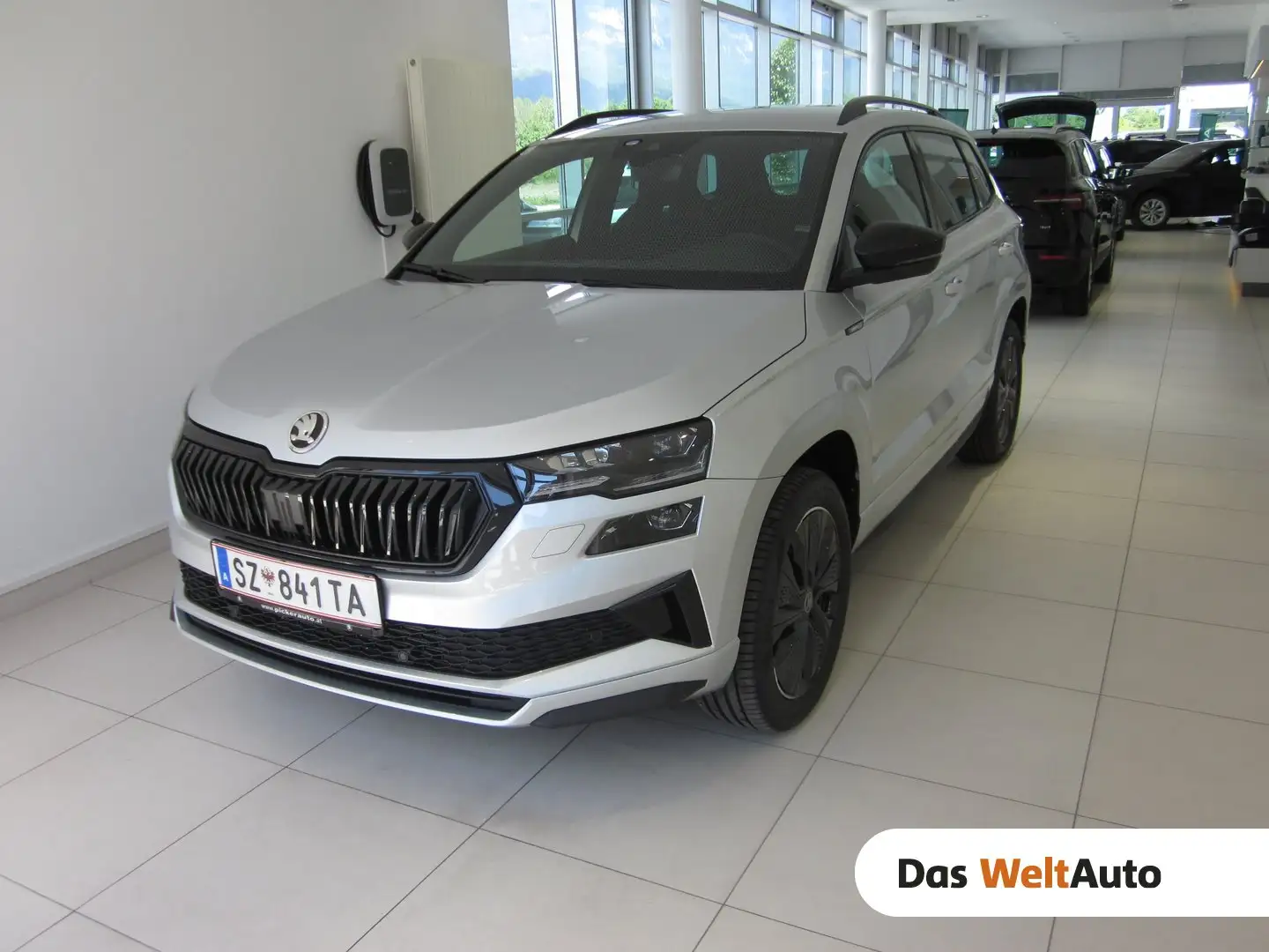Skoda Karoq 4x4 Sportline TDI DSG Argent - 1