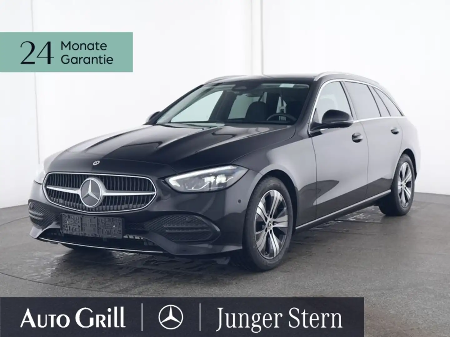 Mercedes-Benz C 200 T Avantgarde Pano Totw. AHK DistronicVorr Schwarz - 2