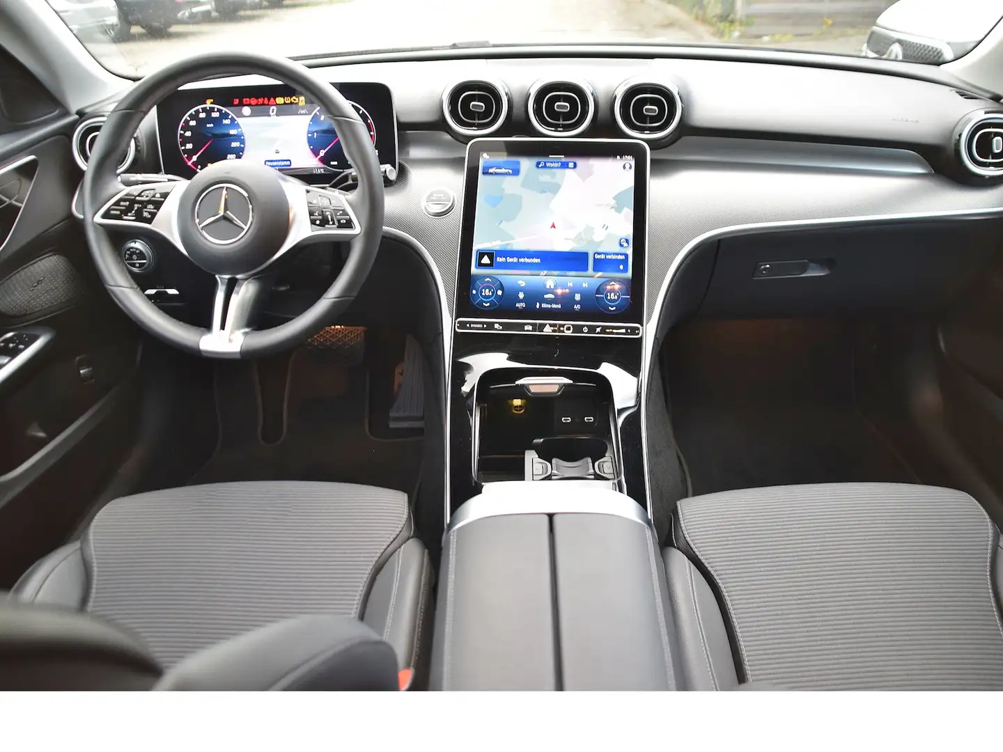 Mercedes-Benz C 220 d Avantgarde Advanced (AHK Spur LED Park) Schwarz - 2