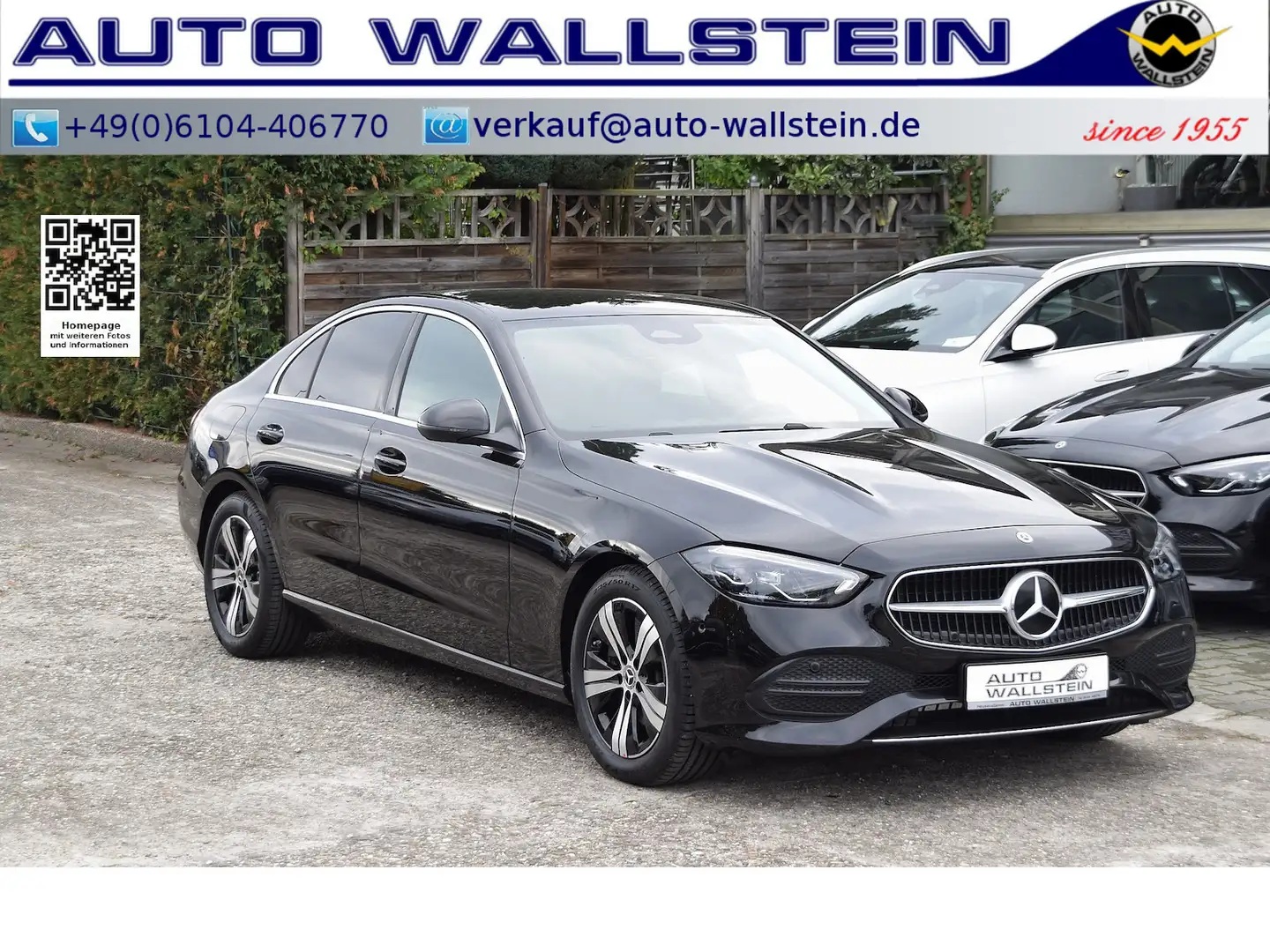 Mercedes-Benz C 220 d Avantgarde Advanced (AHK Spur LED Park) Schwarz - 1