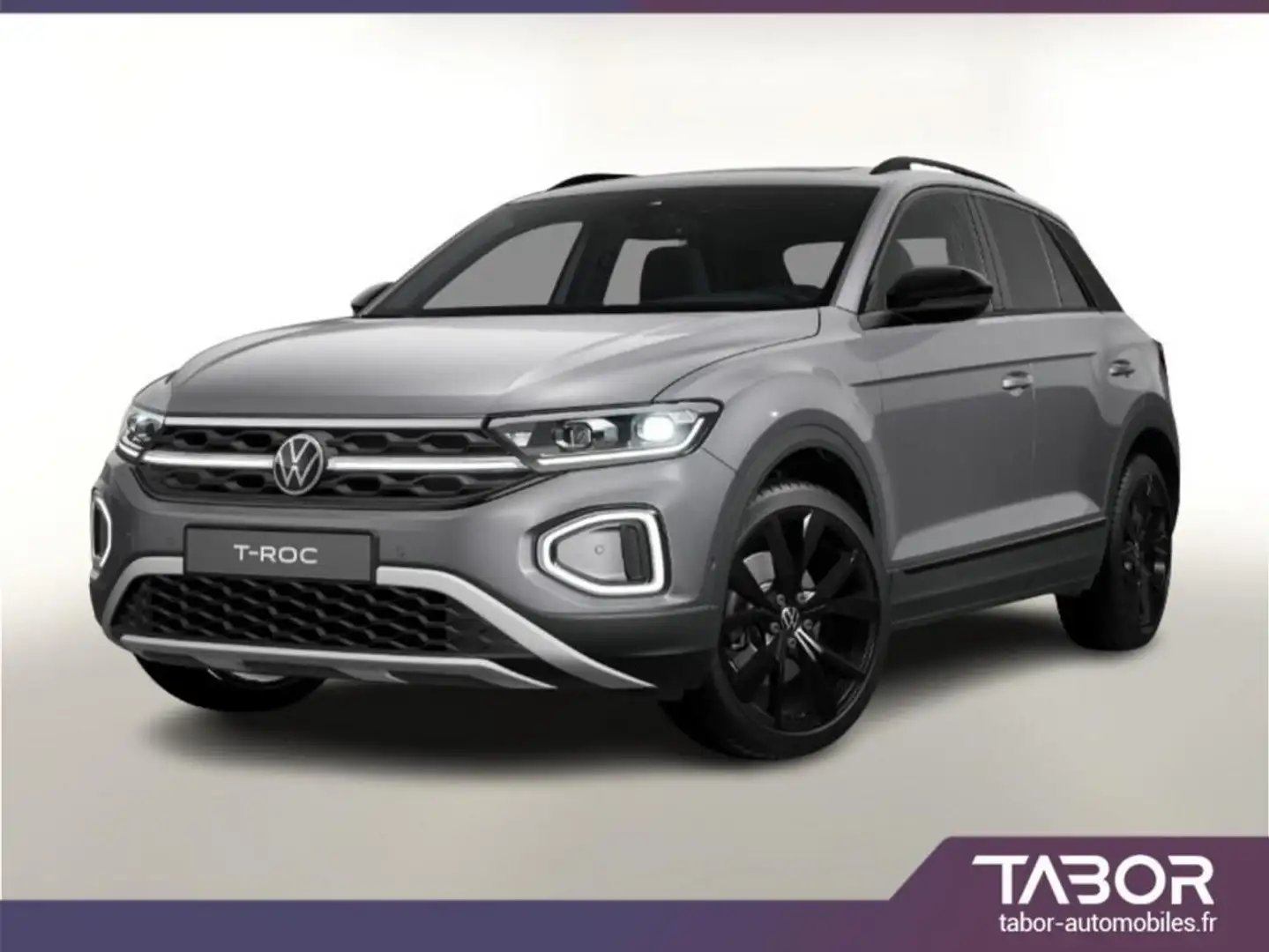 Volkswagen T-Roc 1.5 TSI 150 DSG Style Pano GPS Gris - 1