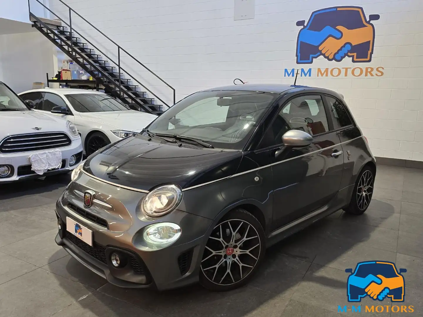 Abarth 595 1.4 Turbo T-Jet 165 CV Turismo Gris - 1