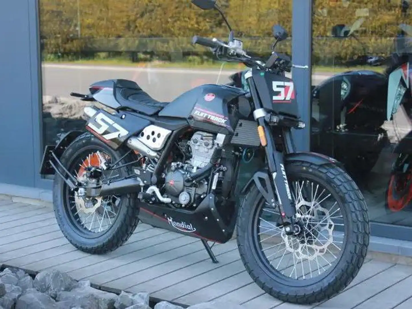 Mondial FLAT TRACK 125i Schwarz - 1