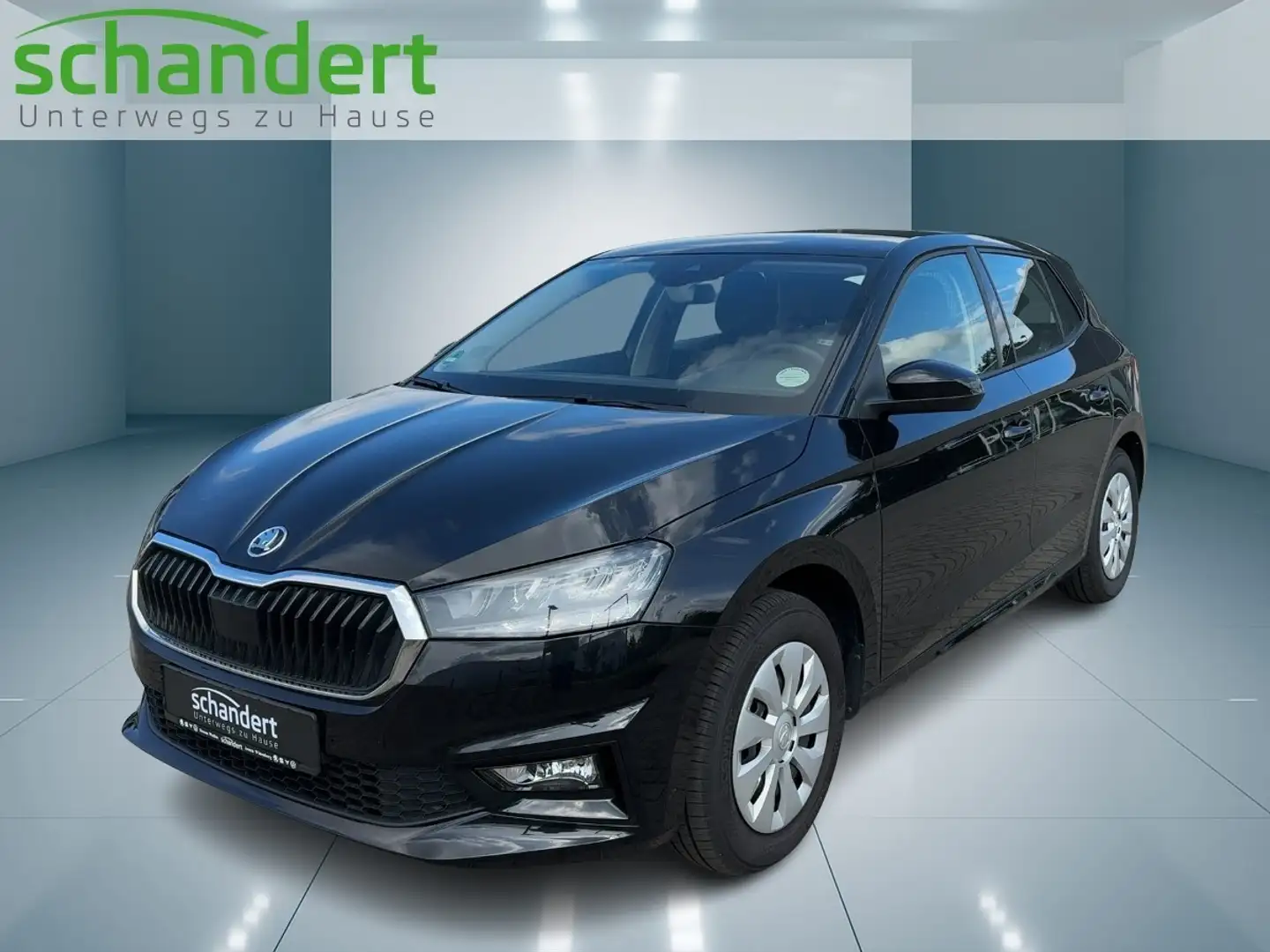 Skoda Fabia 1.0 TSI Selection LED Sitzhzg. Klimaautomatik Schwarz - 1