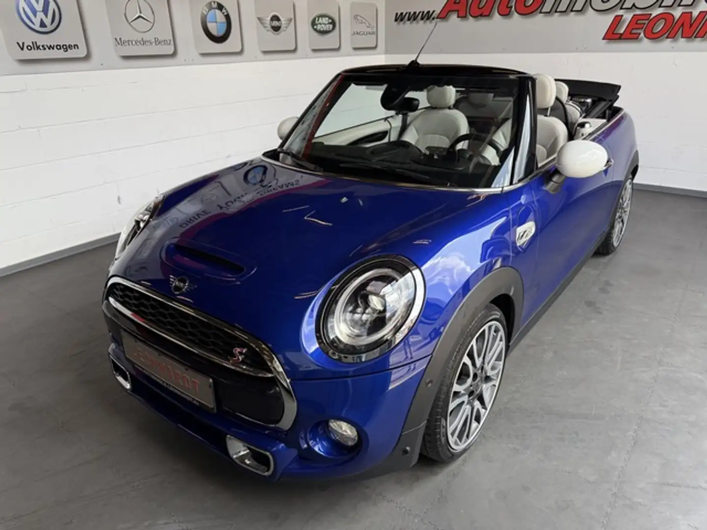 MINI Cooper Cabrio S top Ausstattung*2.Hd*Scheckheft* Blau - 1