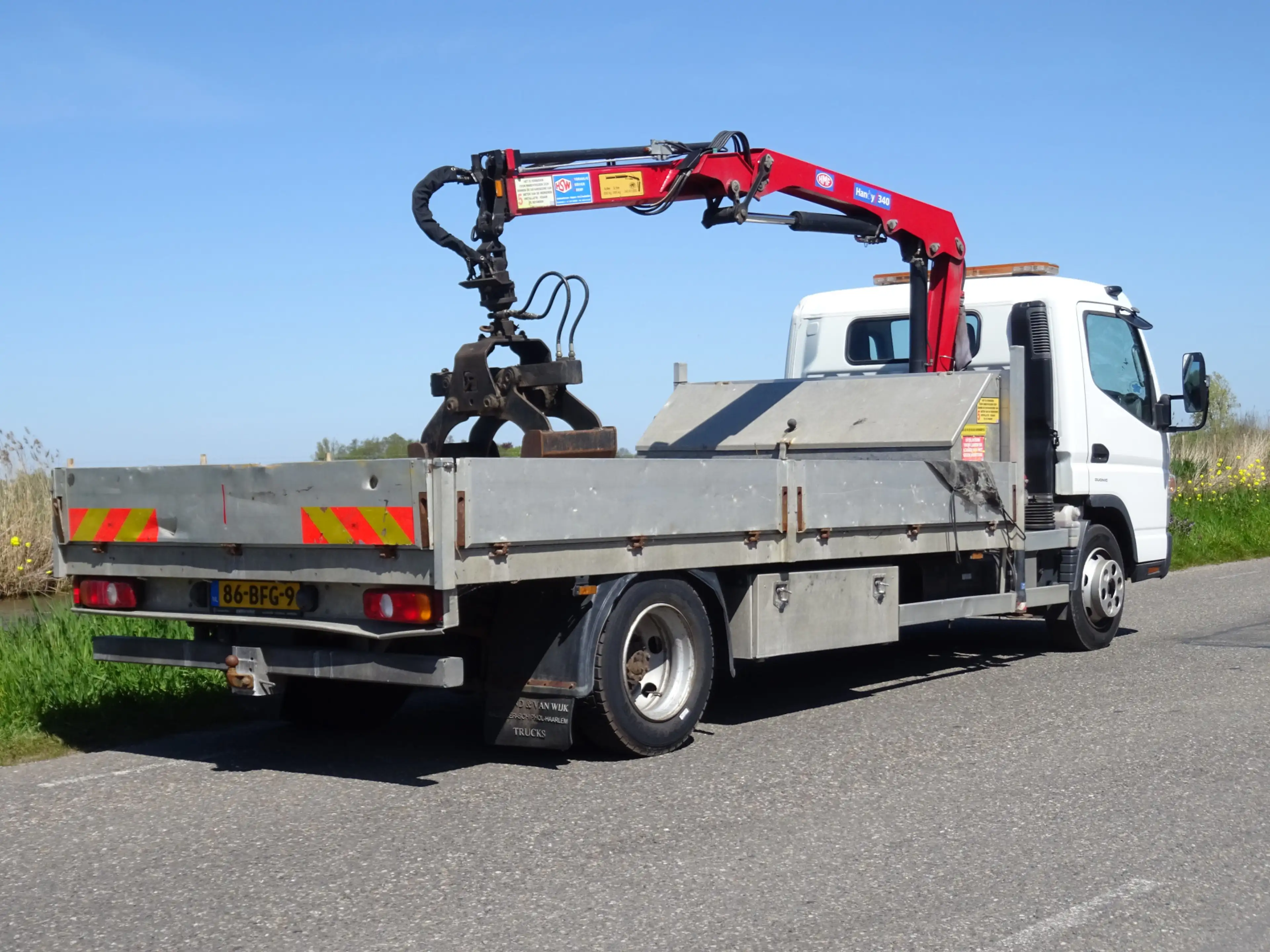 Mitsubishi Canter Fuso * LAADKRAAN handy 340 * EX GEMEENTE * KRAANAU — photo 5