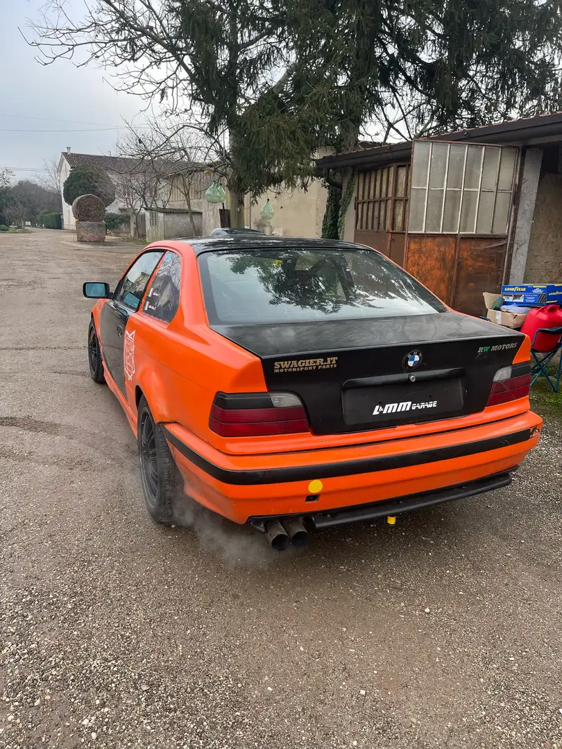 BMW 320 BMW e36 swap m54b30 pronta per divertirsi! Arancione - 2