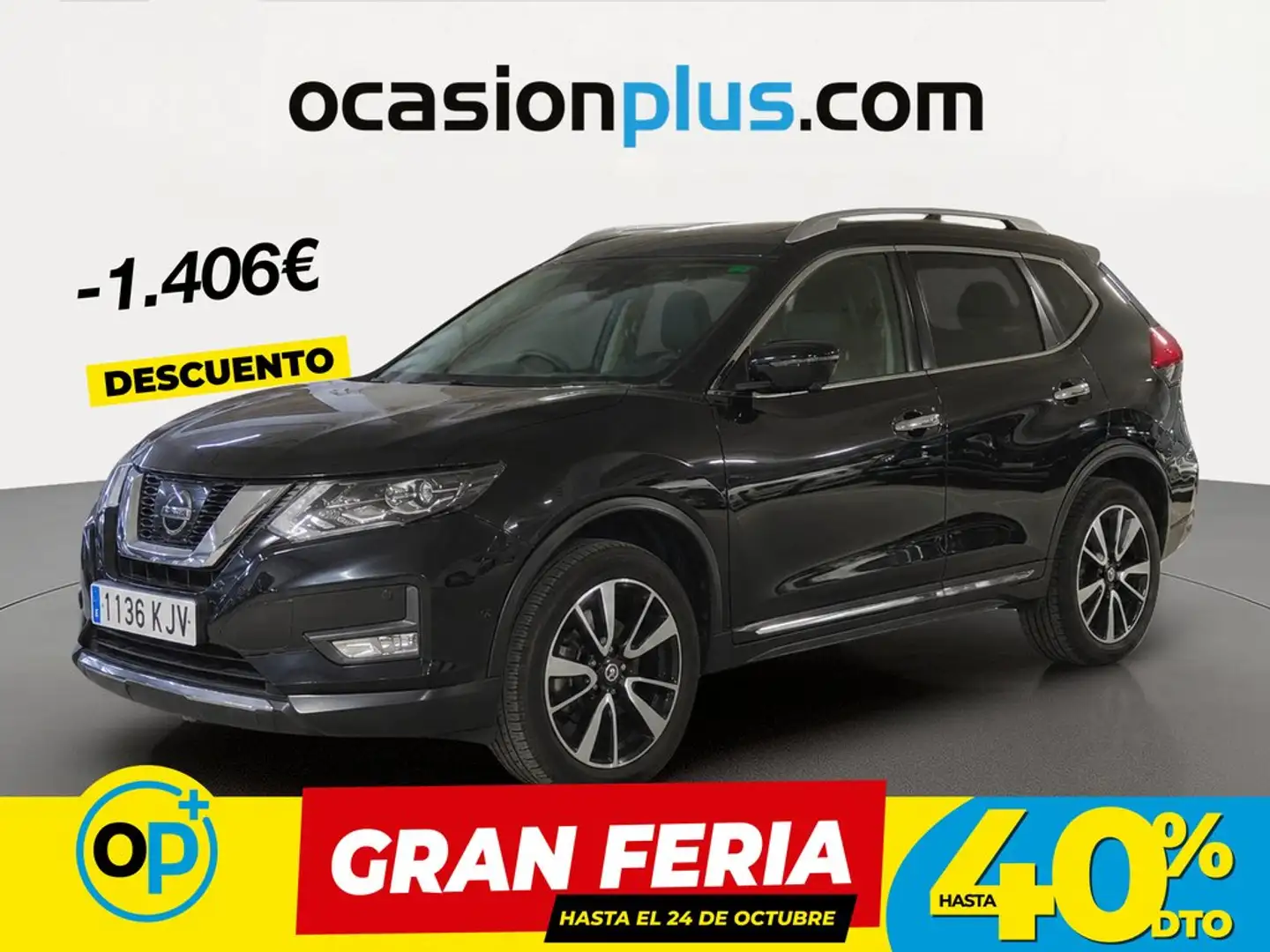 Nissan X-Trail 1.6 DIG-T Tekna 4x2 7 pl. Negro - 1