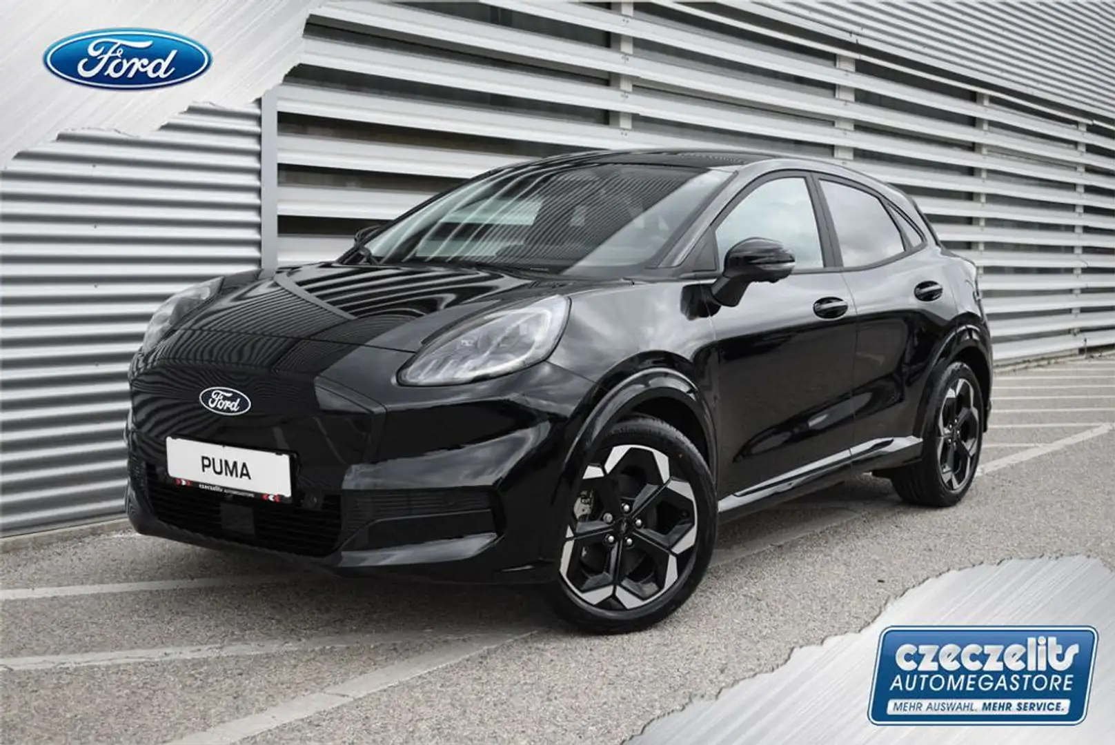 Ford Puma E-Gen 43kWh Premium Schwarz - 1