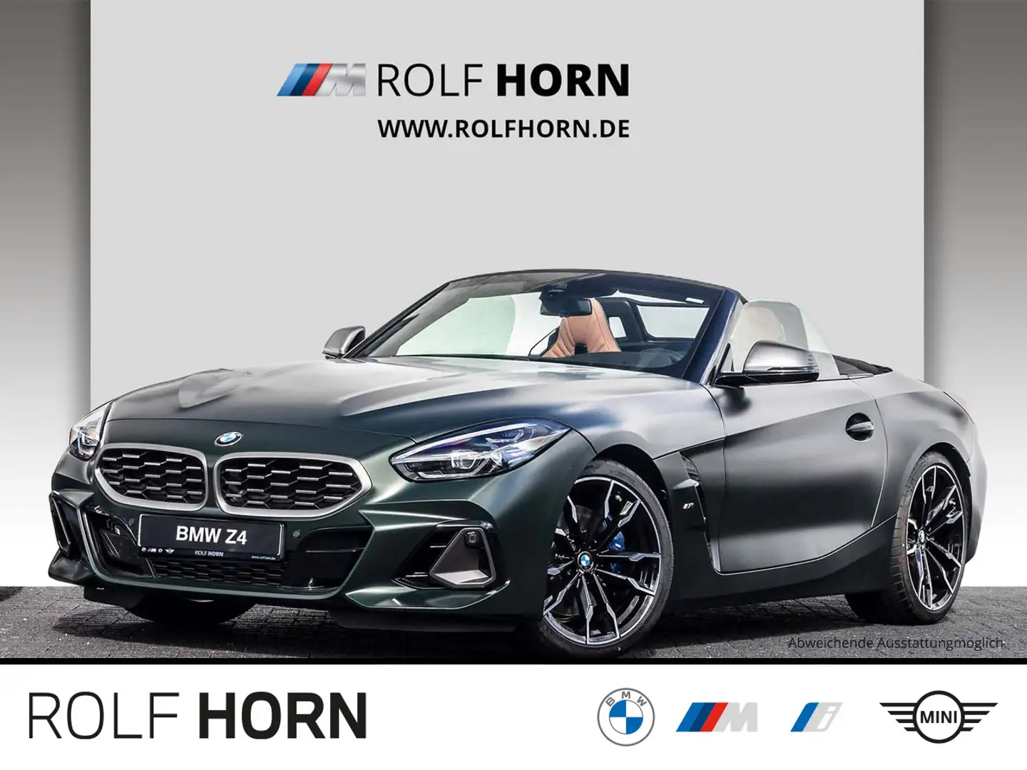 BMW Z4 M40i Cabrio Navi HUD el Sitze har/kar Komfort Grün - 1