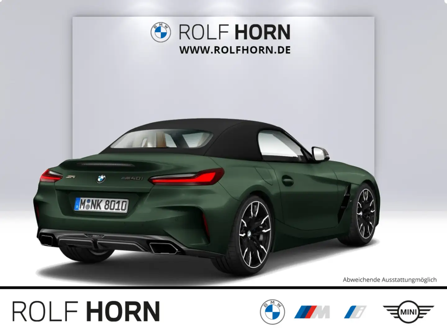 BMW Z4 M40i Cabrio Navi HUD el Sitze har/kar Komfort Verde - 2