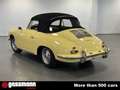 Porsche 356 B 1600 Reutter Cabriolet Gelb - thumbnail 5