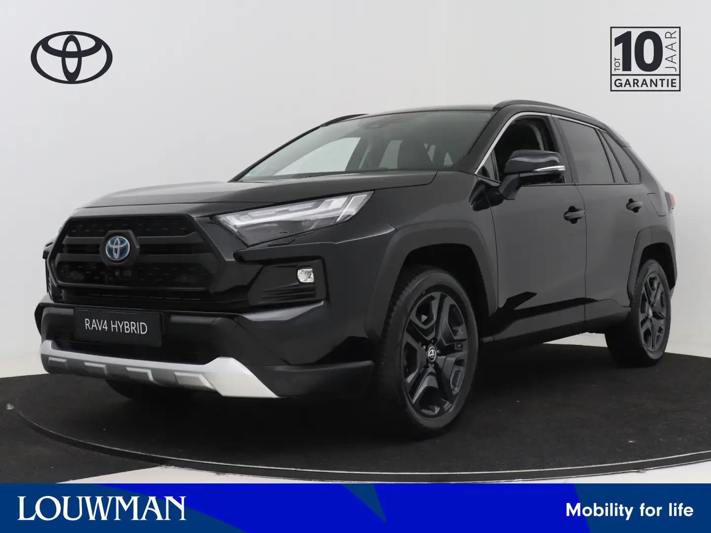 Toyota RAV 4 2.5 Hybrid AWD ADVENTURE Zwart - 1