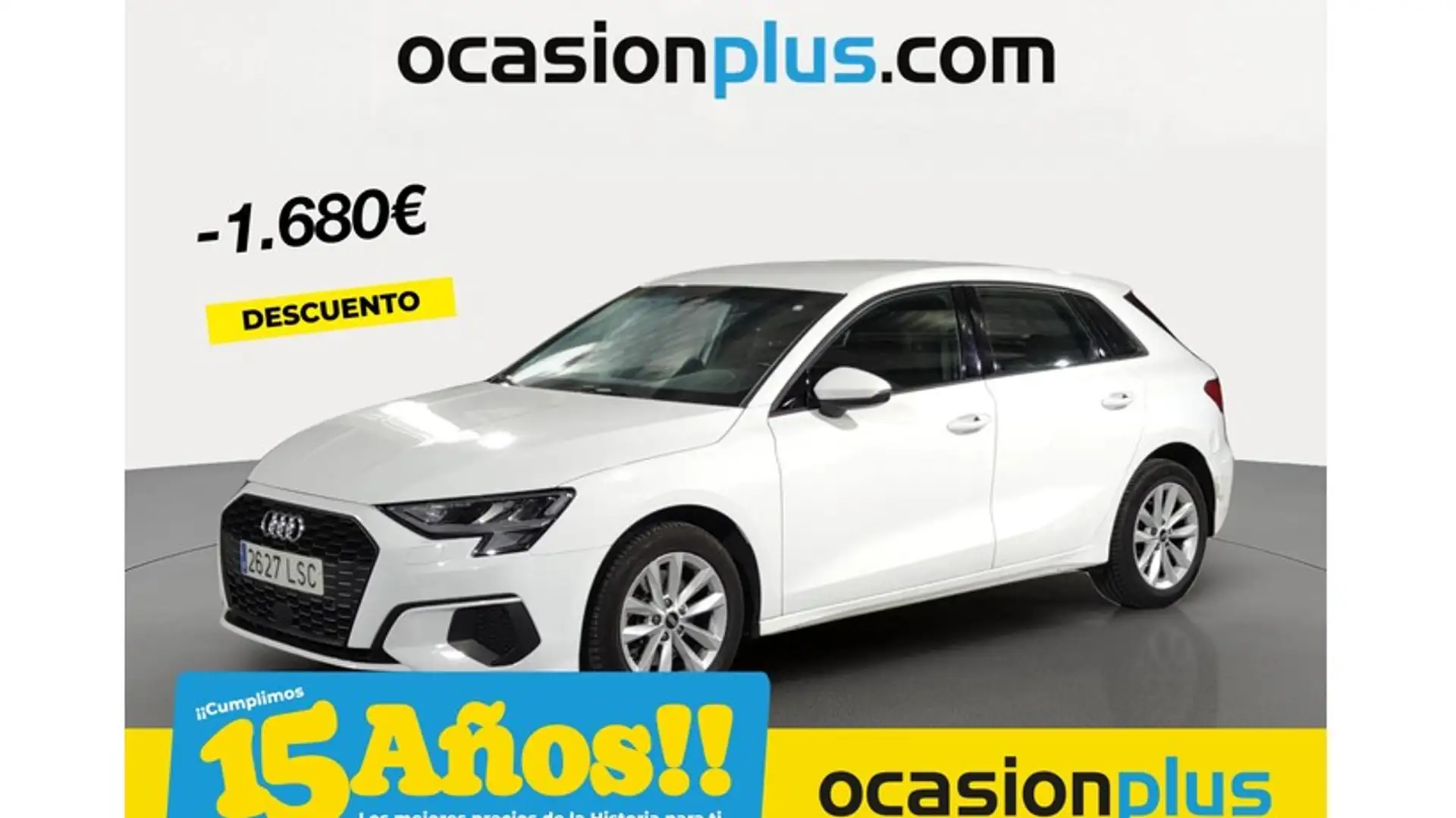 Audi A3 Sportback 30 TFSI S tronic Bianco - 1