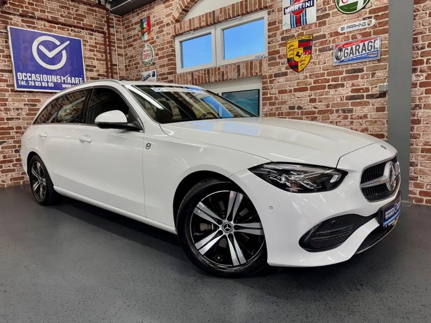 Mercedes-Benz C 200 C 200d break 2.0 163cv Auto BUISNESS-LINE Blanc - 1