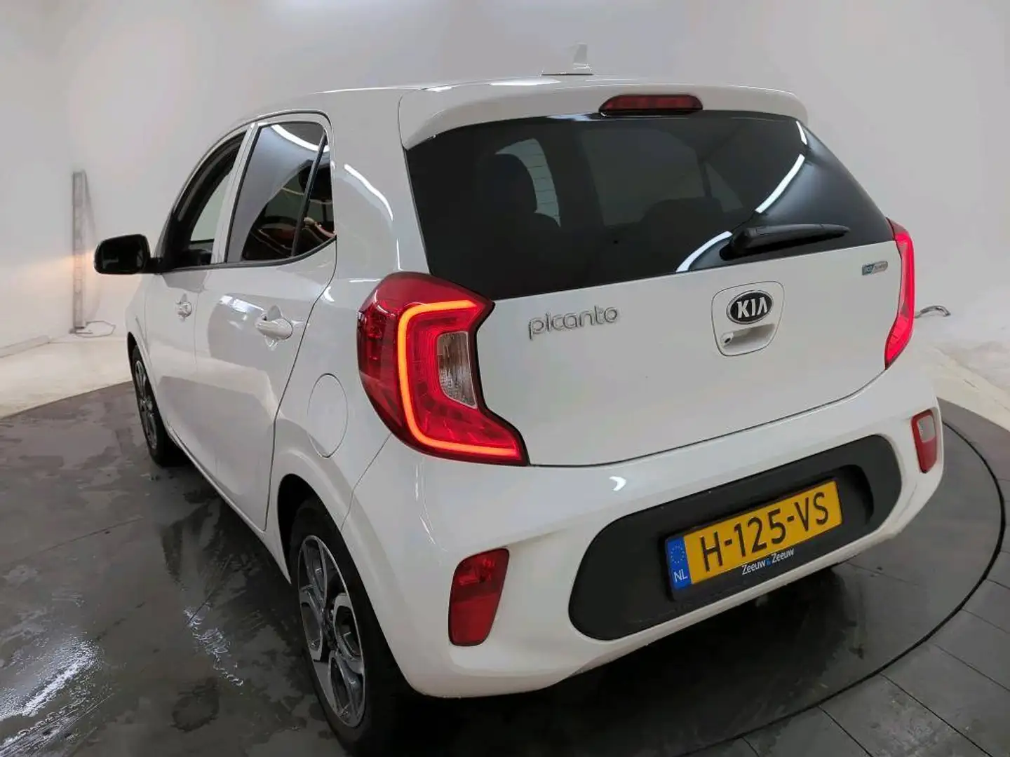 Kia Picanto 1.0 MPi DynamicPlusLine Luxe Clima/Cruise/Navi Org Blanc - 2