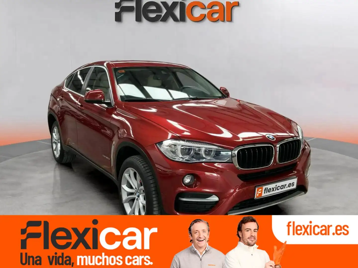 BMW X6 xDrive 30dA Rouge - 1