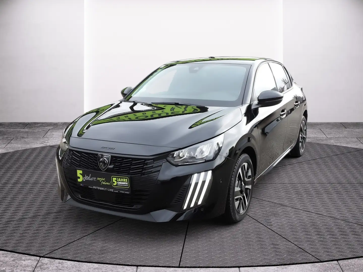Peugeot 208 ALLURE PT 100 Schwarz - 2