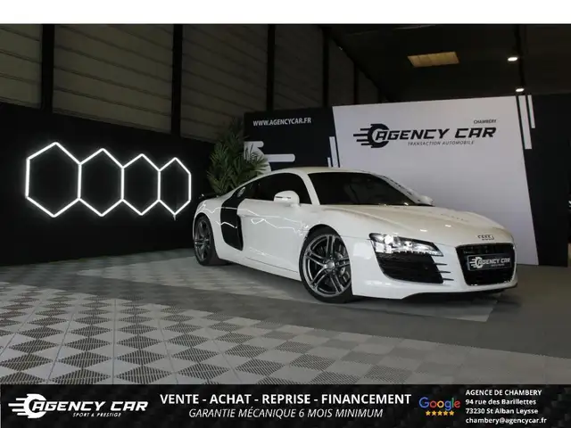 Audi R8 Quattro 4.2 V8 FSI COUPE-BOITE MECA- ECHAPPEMENT X PIPE - AILERON CARBONE