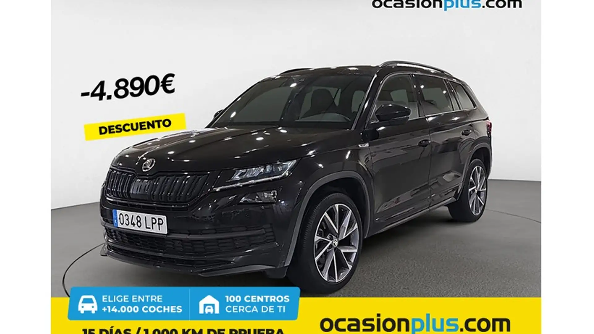 Skoda Kodiaq 2.0TDI AB tech Sportline 4x2 DSG 110kW Negro - 1