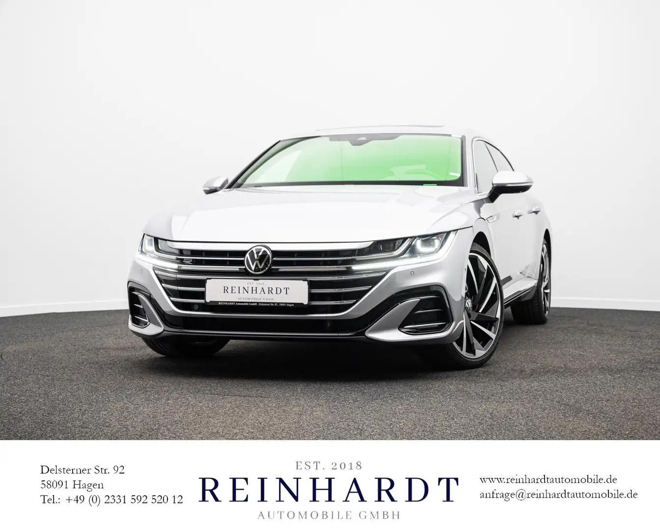 Volkswagen Arteon SHOOTING BRAKE 2.0TDi R-LINE ACC/PANO/H&K Plateado - 1