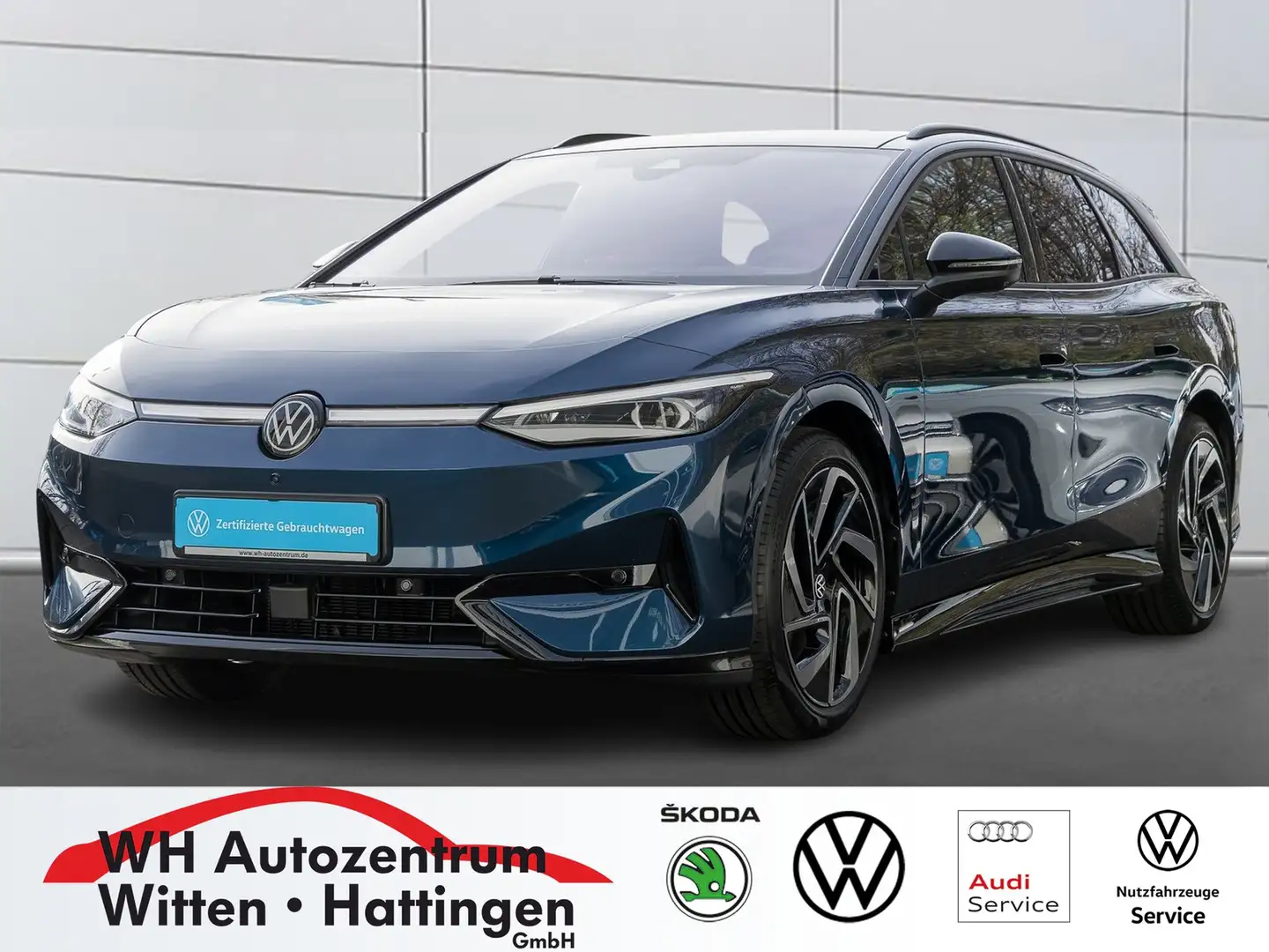 Volkswagen ID.7 Tourer Pro WÄRMEPUMPE PANORAMA AHK DCC LED-MATRIX Blau - 1