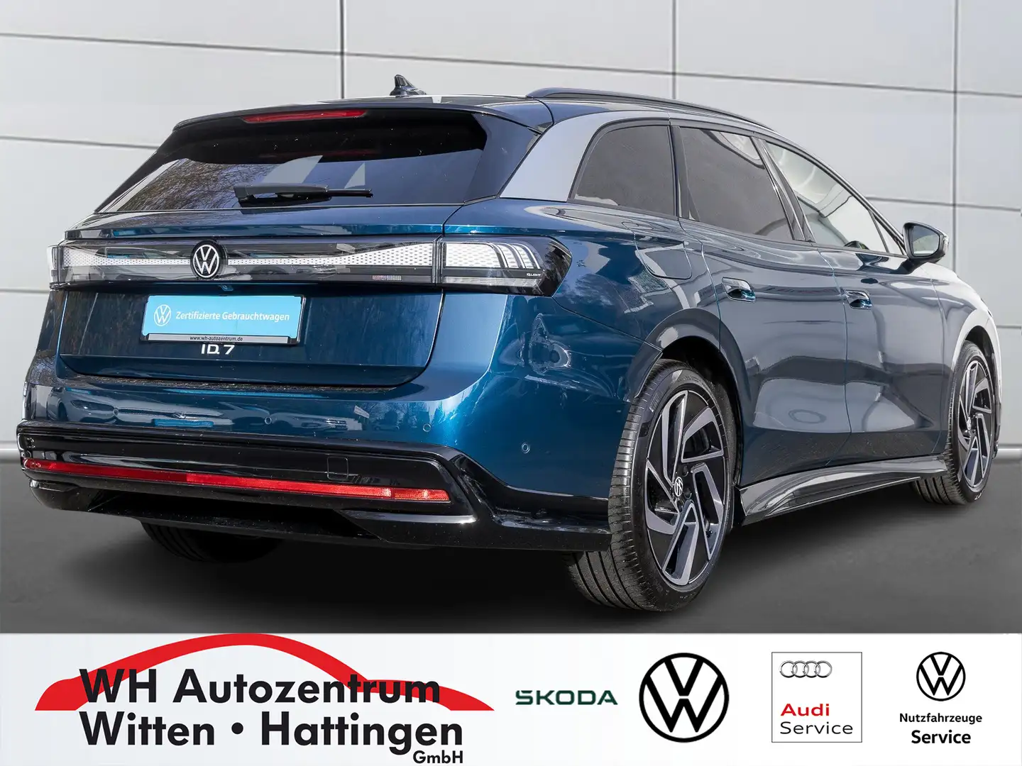 Volkswagen ID.7 Tourer Pro WÄRMEPUMPE PANORAMA AHK DCC LED-MATRIX Blau - 2