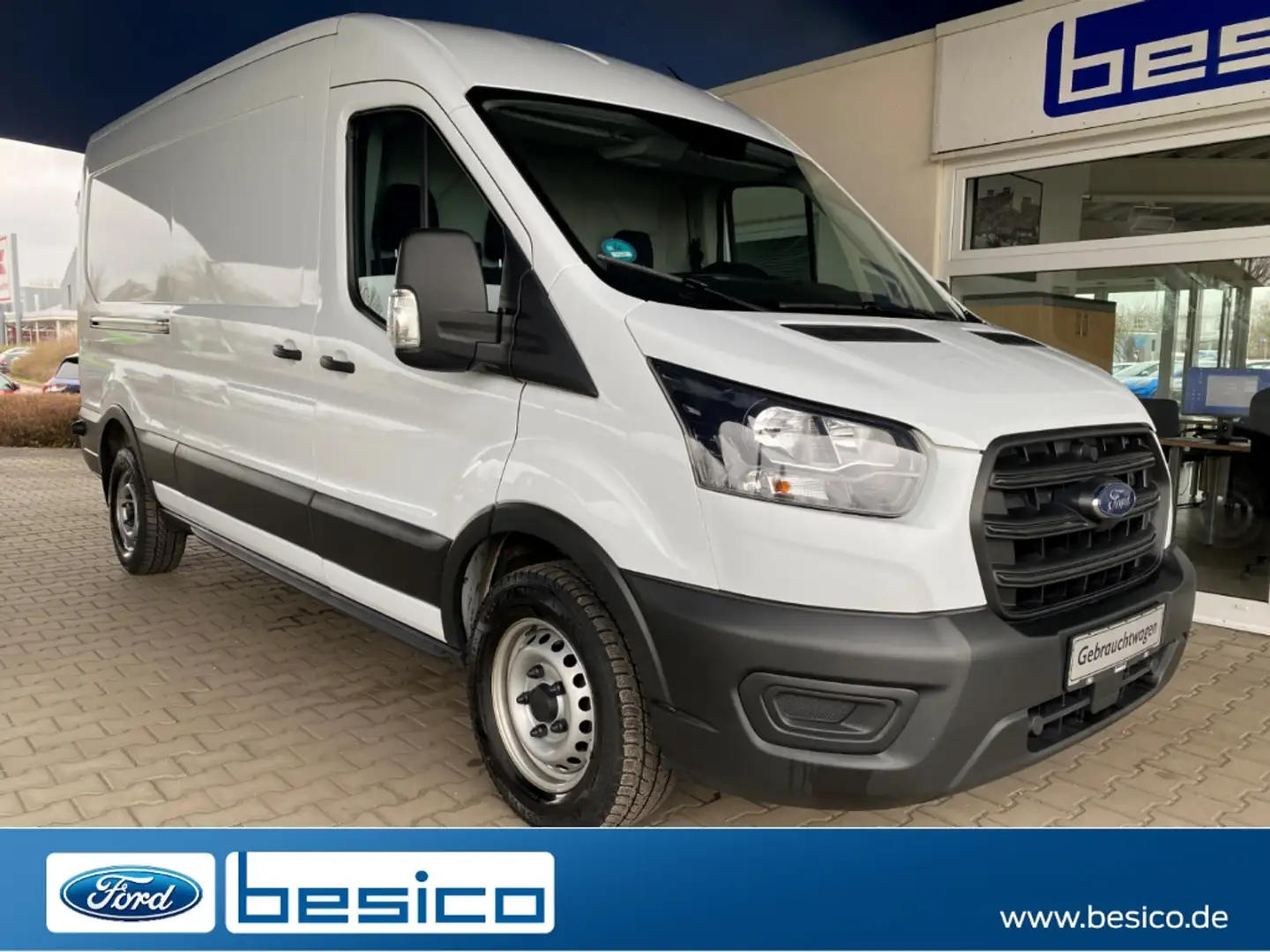 Ford Transit Kastenwagen 350 L3H2+Klimaanlage+DAB+ Weiß - 1