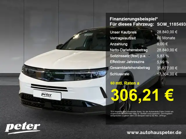 Opel Grandland Grandland 1.2 GS Mild Hybrid Allwetter Head-Up Display (BG)