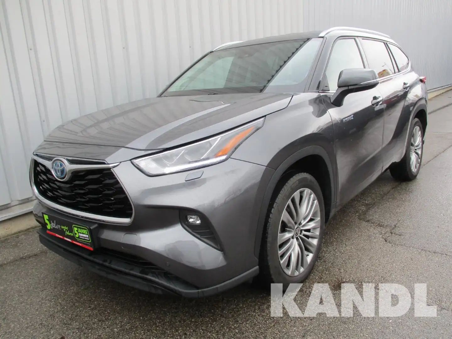 Toyota Highlander 2.5 Hybrid Style AWD ACC+LED+Navi+SHZ Grau - 1