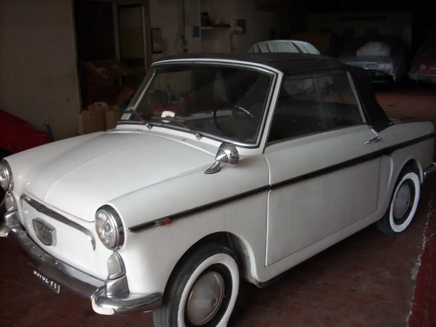 Autobianchi Bianchina Cabrio Bílá - 2