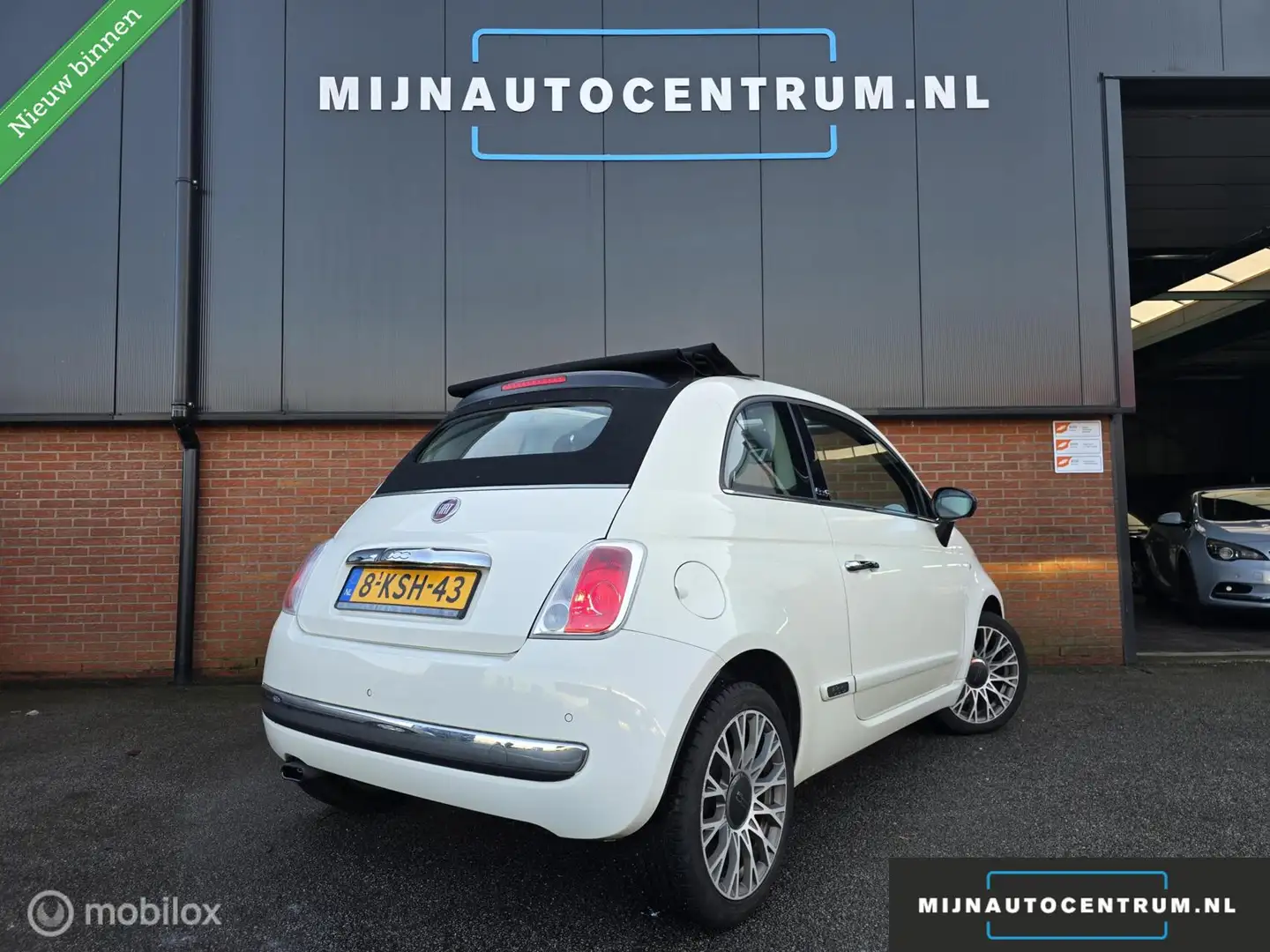 Fiat 500C 0.9 TwinAir Lounge / CABRIO / NAP✔️APK✔️CLIMA❄️ Weiß - 2