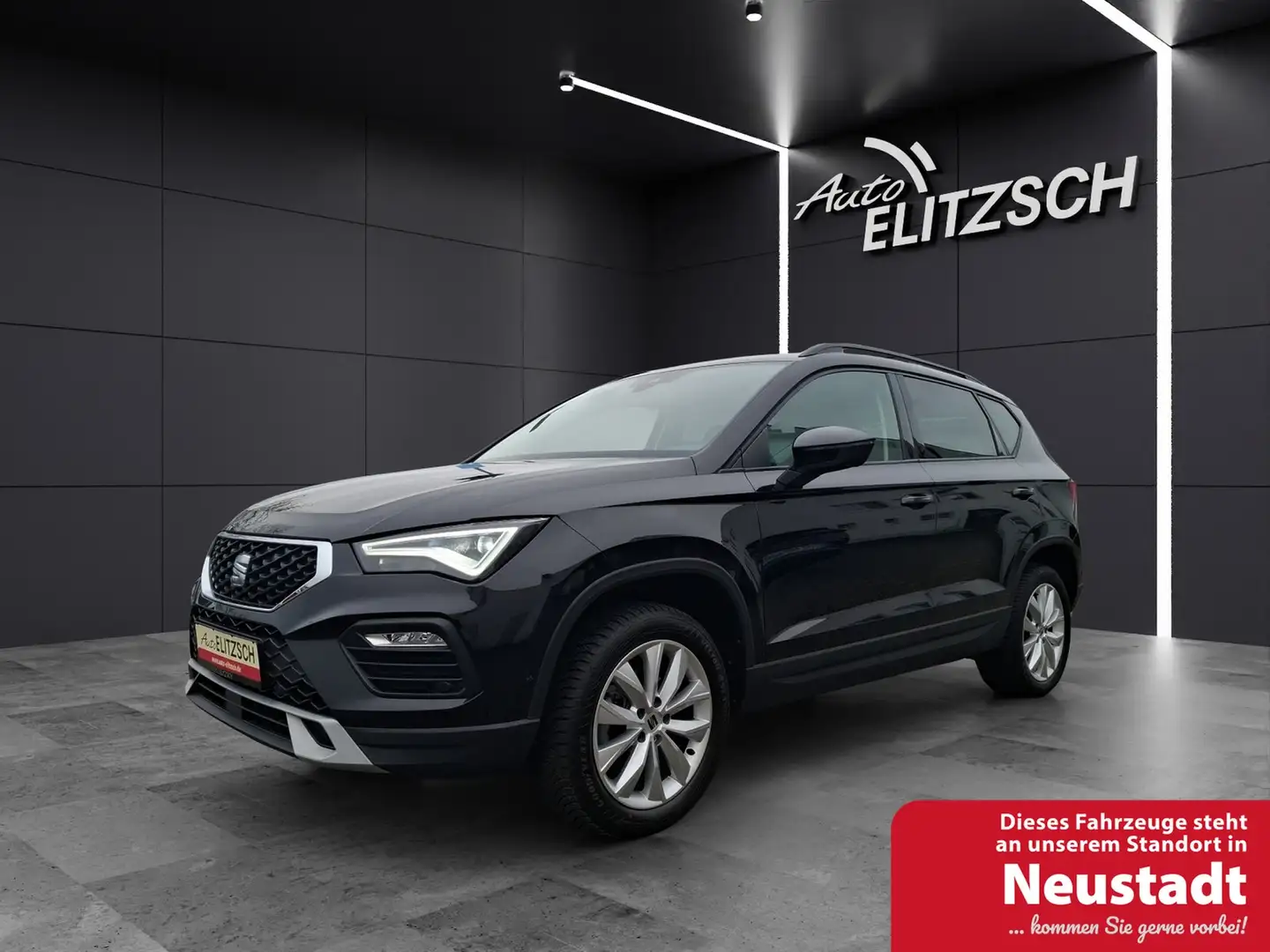 SEAT Ateca TSI Style DSG LED Navi AID ACC Park-Assist Beat... Schwarz - 1