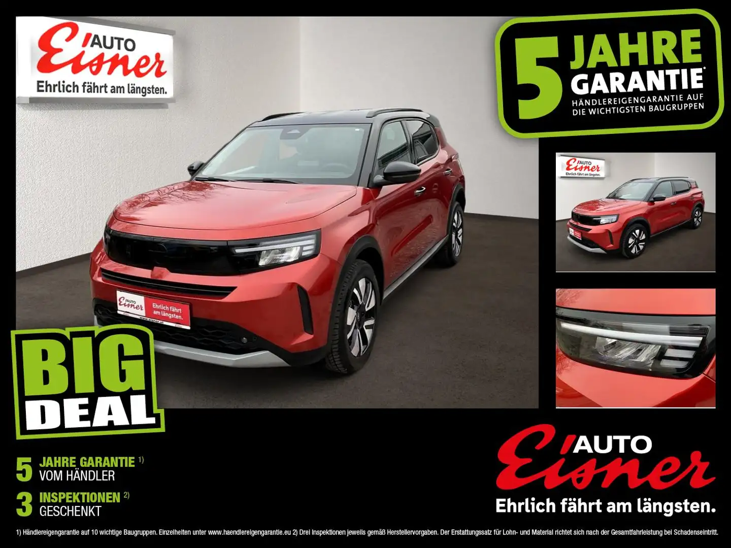 Opel Frontera ELECTRIC GS Perfektes 2 Auto Orange - 1