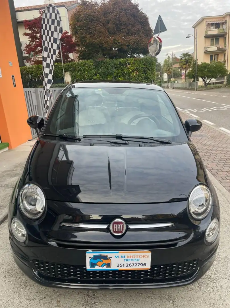 Fiat 500 1.0 Hybrid Dolcevita neo patentati Nero - 2