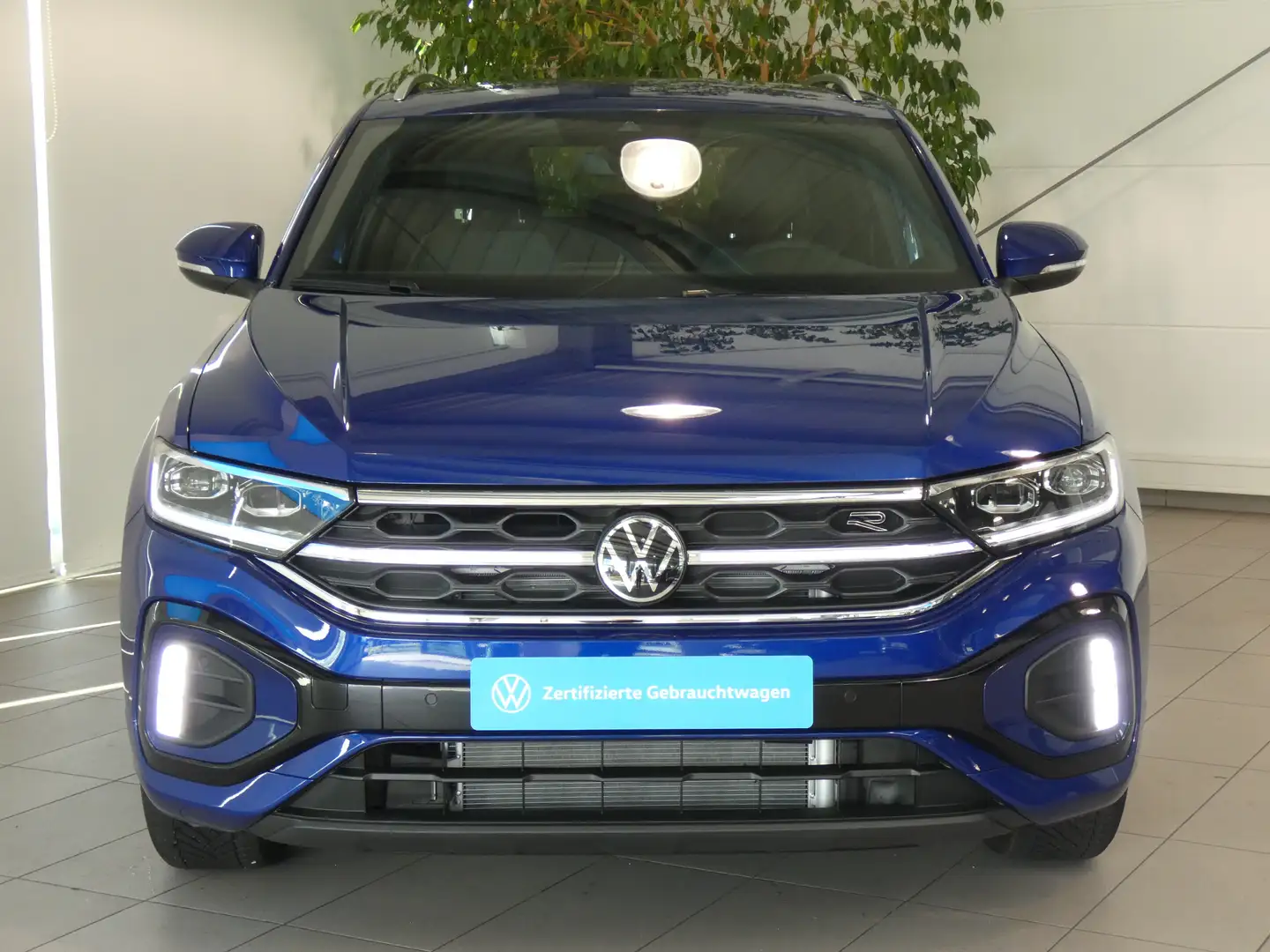 Volkswagen T-Roc 1.5 TSI R-Line DSG AHK KAMERA GARANTIE el. Heckkl. Blau - 2