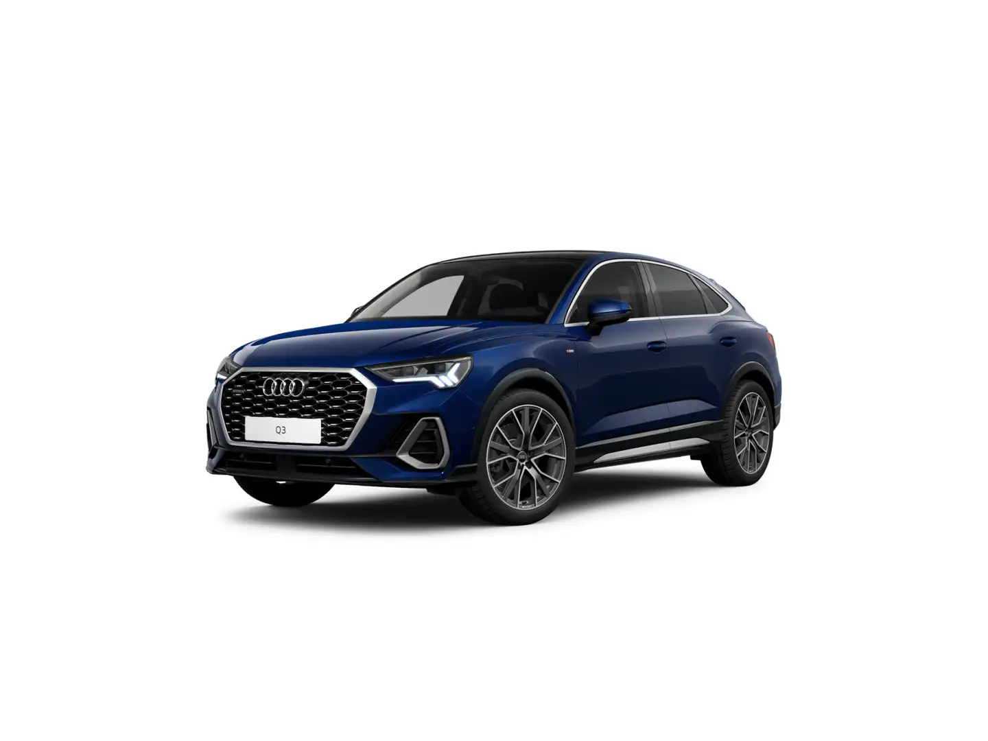 Audi Q3 40 TDI quattro S line*Navi*Matrix*A Blau - 2