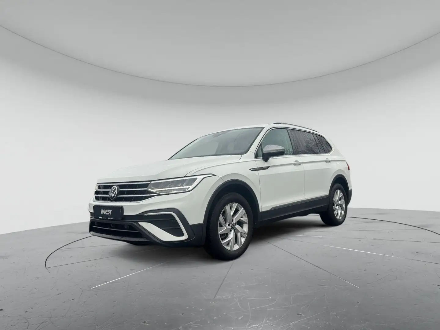 Volkswagen Tiguan Allspace 1.5 TSI Life DSG PDC ACC AHK RFK Weiß - 2