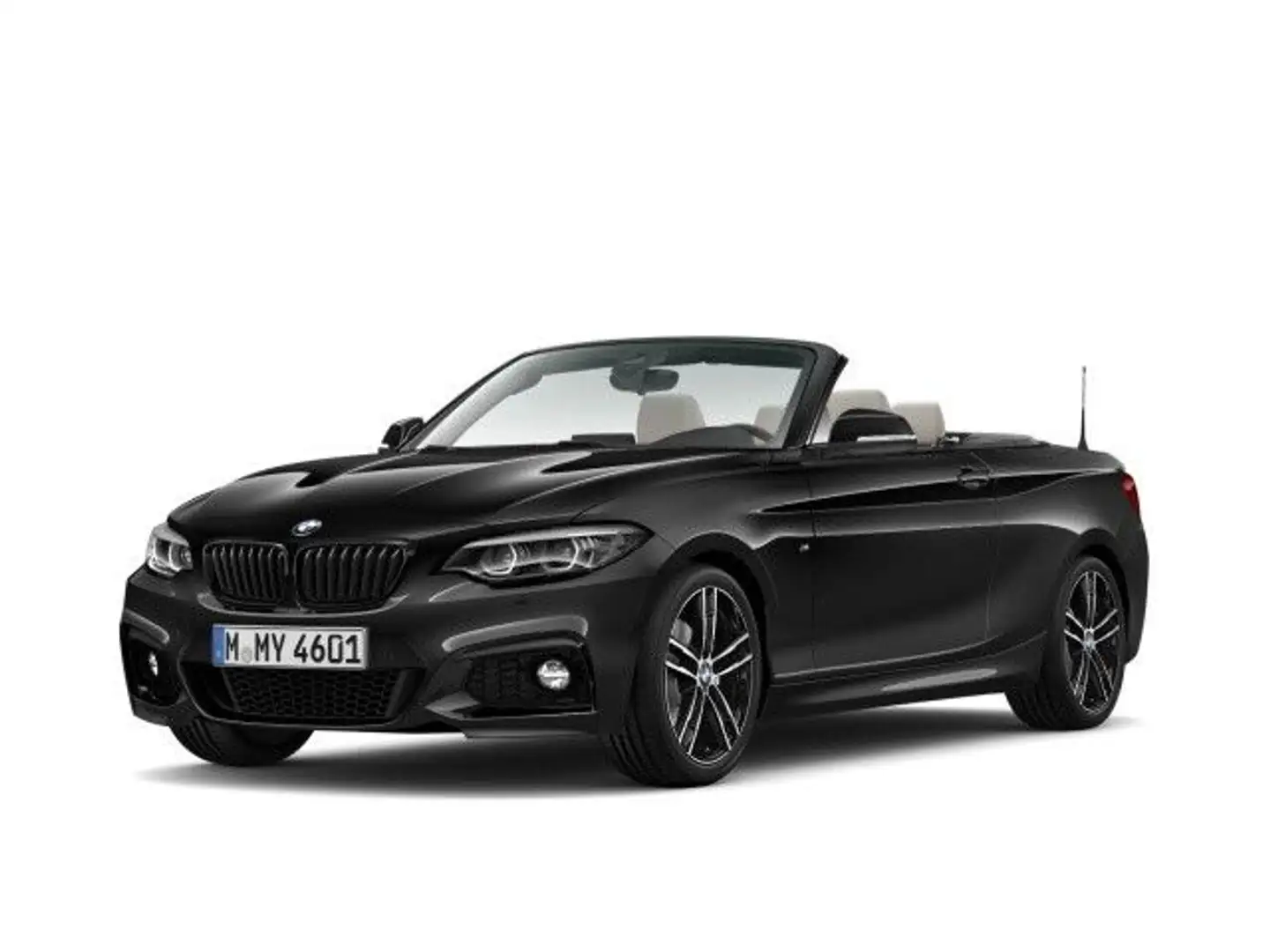 BMW 220 i Steptronic Cabrio M Sport Navi Prof. Aut. Schwarz - 1