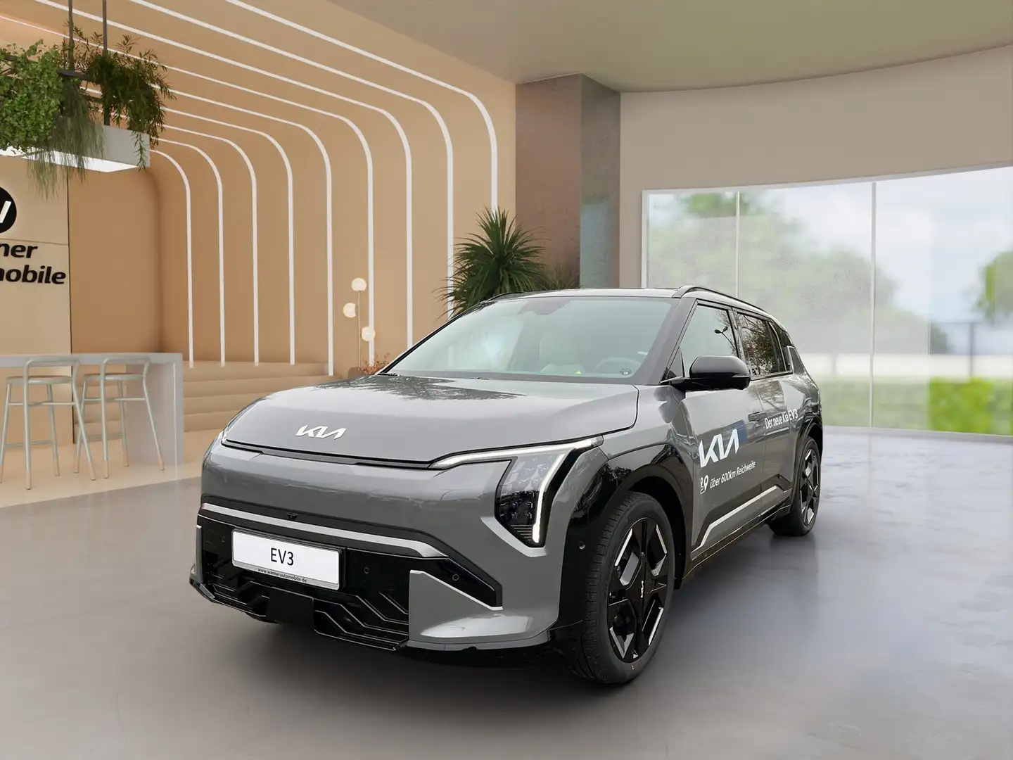 Kia EV3 81,4 kWh GT-line DriveWise Gris - 1