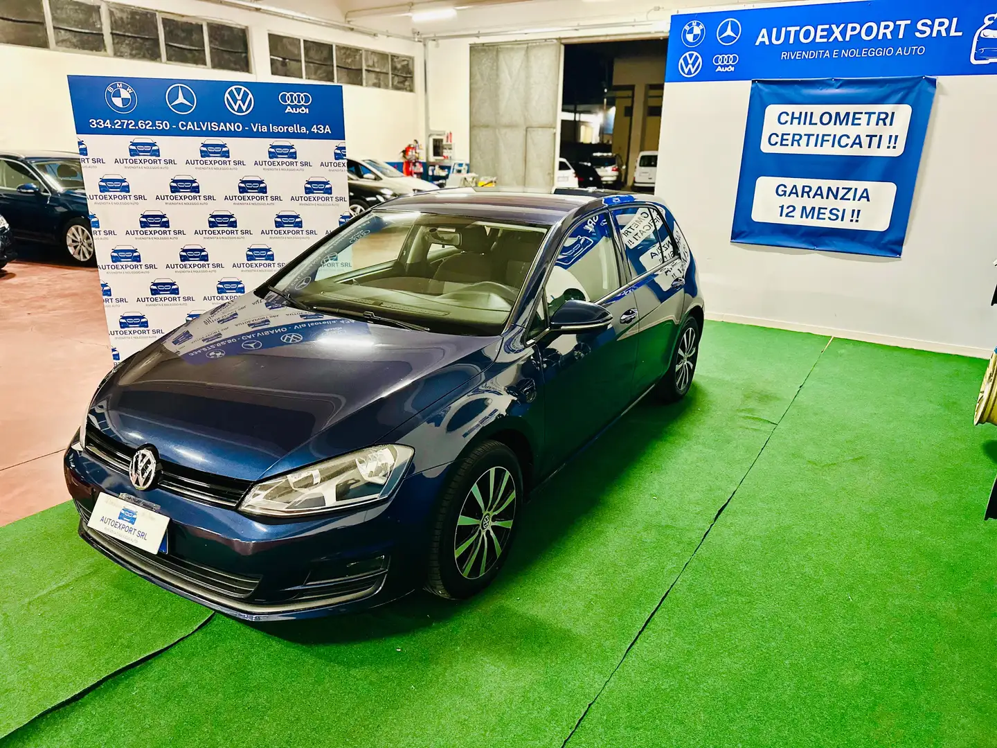 Volkswagen Golf Golf 7 5p 1.2 tsi 105cv/kmcertifcati Blu/Azzurro - 1