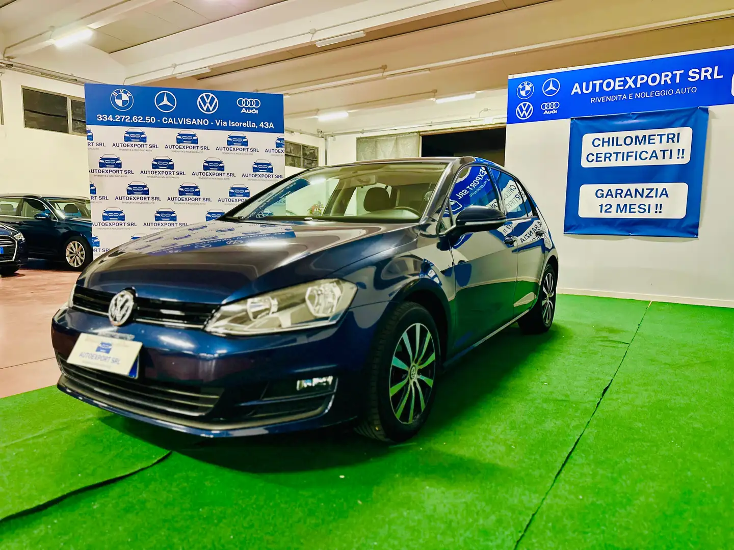 Volkswagen Golf Golf 7 5p 1.2 tsi 105cv/kmcertifcati Blu/Azzurro - 2